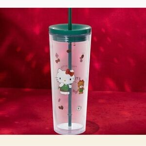 ⭐️ Starbucks | Hello Kitty 24oz Acrylic Cold Cup – Holiday Collection 2025 ⭐️